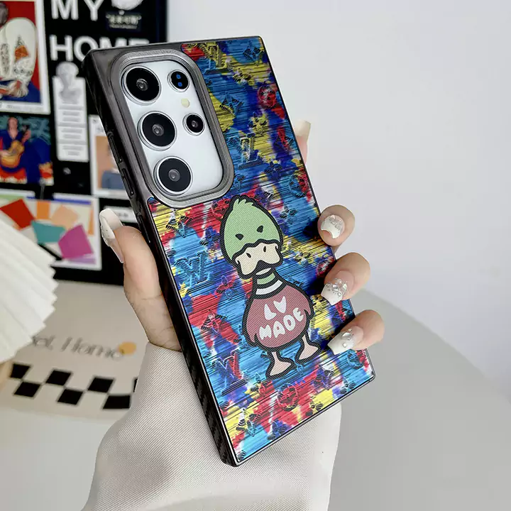 アニメ風 galaxy s24ケース vuitton風