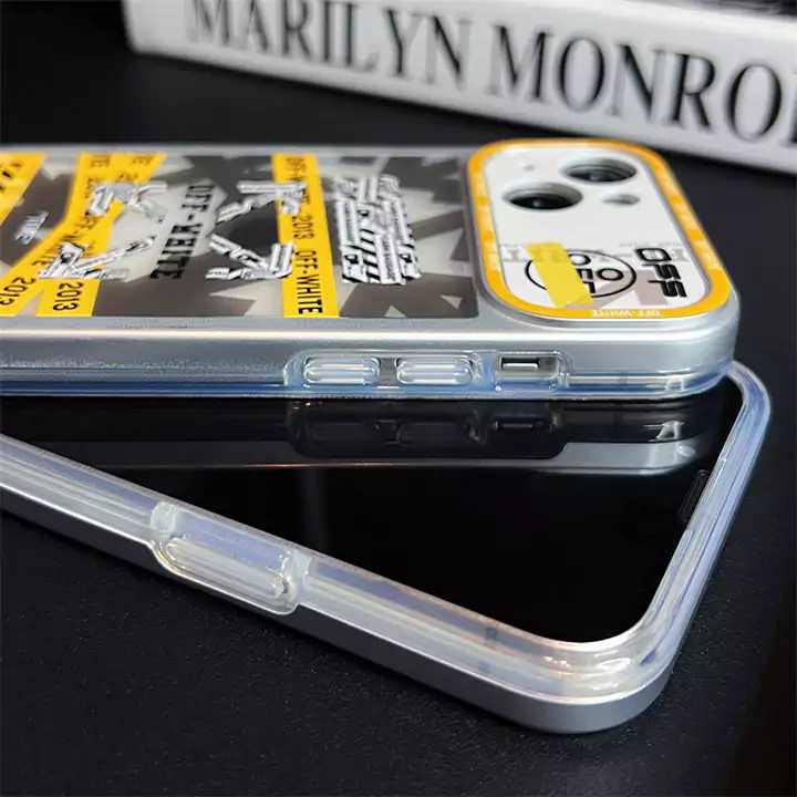 OffWhite アイフォーン14pro max落書きスマホケース