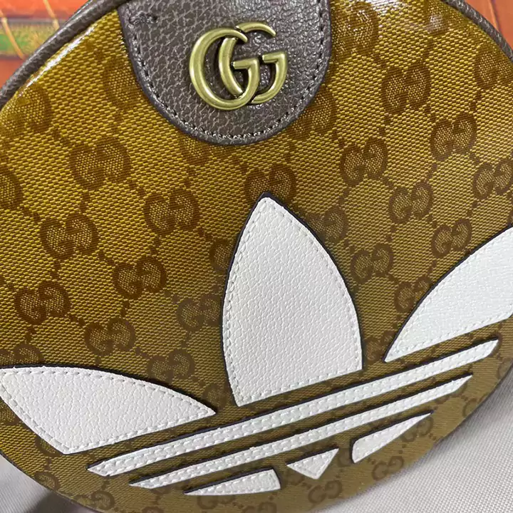 グッチ x アディダス Adidas バッグ バッグ 丸型