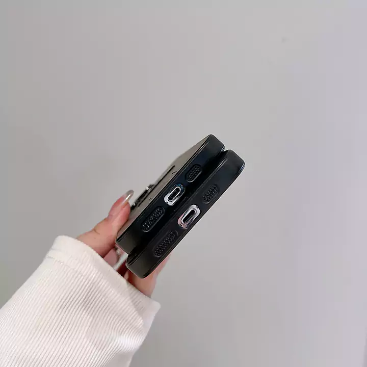 ノース フェイス メンズ  黒  iphone ケース 