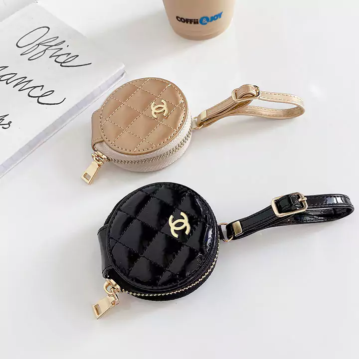 CHANEL AirPods 4/3/2ファスナーケース 革製 レディース丸型 イヤホンケース 7色 スタイル ハイブランド シャネルマークエアーポッズ 4/3/2 proカバー 軽量 携帯便利