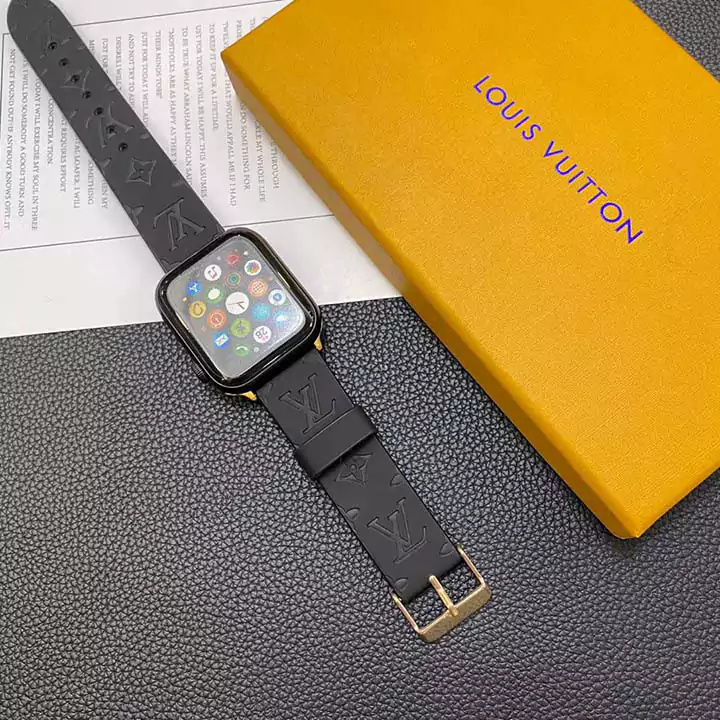 LV アップルウォッチバンド 黒