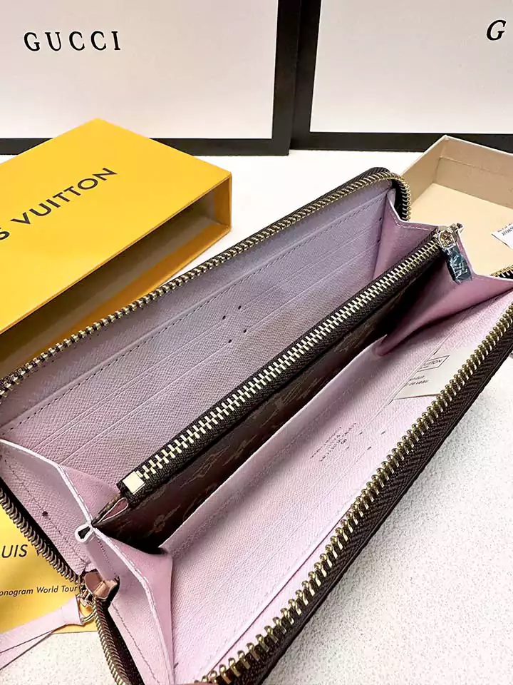 LOUIS VUITTON 長財布 Monogram帆布 ルイビトンジッピー ウォレットうちばり高級牛革 LV レデイース財布