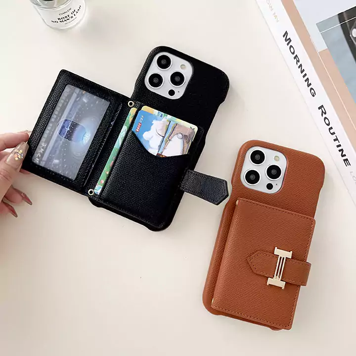 シンプルiphone 15プロ エルメス風 スマホケース