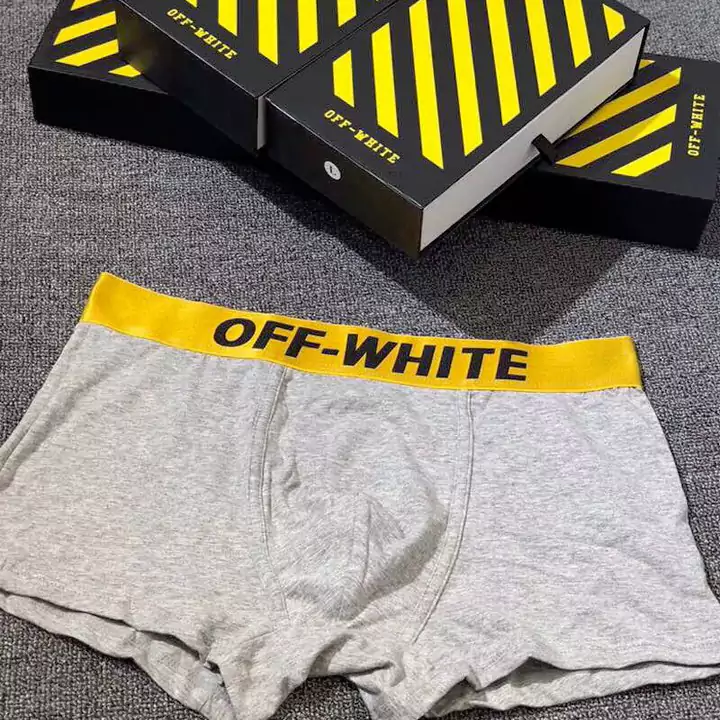 OffWhiteアンダー ウェア メンズパンツ カッコイイ オフホワイト ボクサーパンツ スポーツ風 高品質OffWhite フラットパンツ 男性愛用 サイズ M/L/XL/XXL 人気 おすすめ