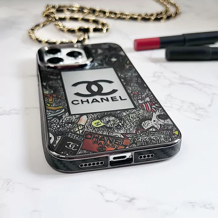 chaneliphone15カバー メッキ
