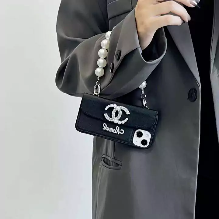 シャネル iphone ケース 16 15 chanel 携帯 ケース ブランド チェーン 付き 可愛い 流行り 女性 20 代 30 代 新しい 人気 ファッション 耐衝撃 
