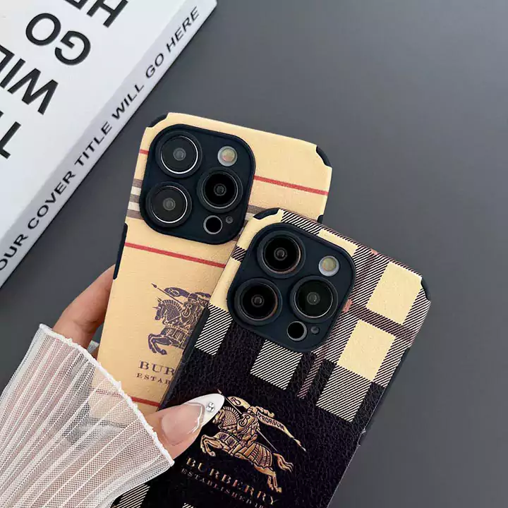  戦馬 iphone 14 13 ケース カップル burberry iphone case