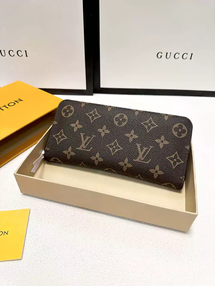 LOUIS VUITTON 長財布 Monogram帆布 ルイビトンジッピー ウォレットうちばり高級牛革 LV レデイース財布