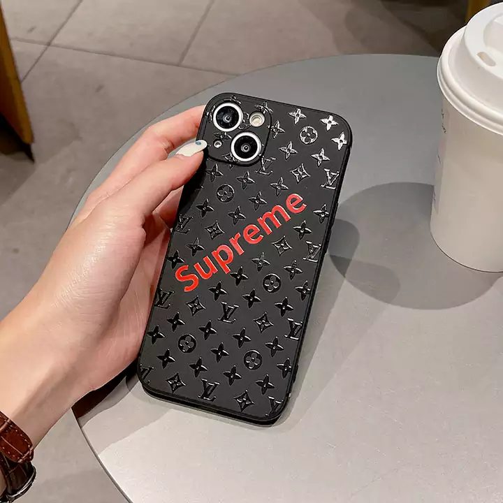 supreme ブランド柄 アイホン ケース  15 pro max 