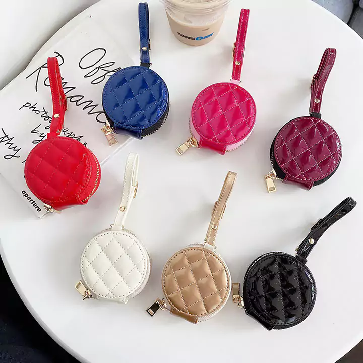 CHANEL AirPods 4/3/2ファスナーケース 革製 レディース丸型 イヤホンケース 7色 スタイル ハイブランド シャネルマークエアーポッズ 4/3/2 proカバー 軽量 携帯便利