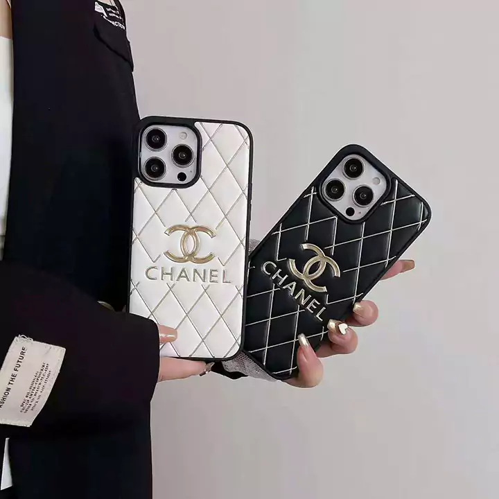 シャネル iphone 16 ケースシープスキン chanel風 カバー