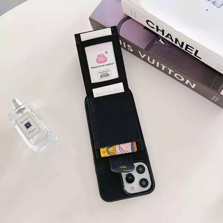 シャネル iphone15 携帯 ケースショルダー レディース