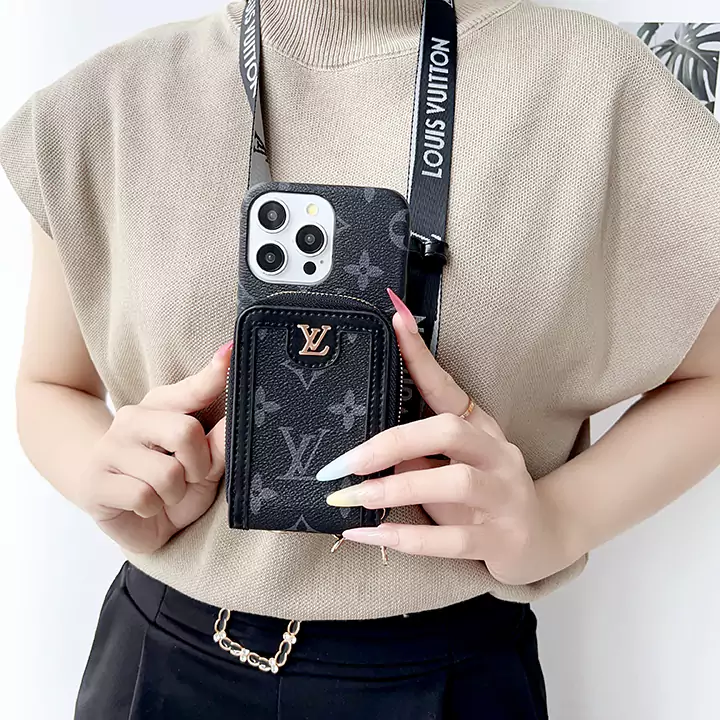 【エレガント ▪モノグラム】ルイヴィトン iphone 16 スマホケース vuitton× グッチ ジッパーカードホルダー アイフォン 16 ケース -peazaka