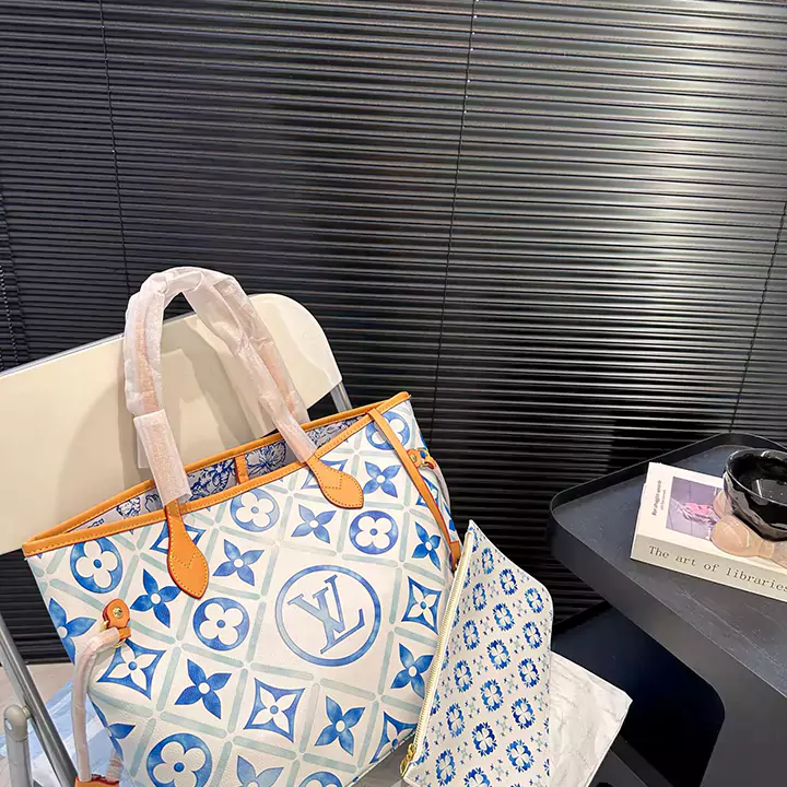 ブランド LV バッグ ルイヴィトン ネヴァーフル MM トートバッグ モノグラムコーラル レザー ブランド バッグ LV  大容量 LV 肩掛けバッグ 人気 海外販売