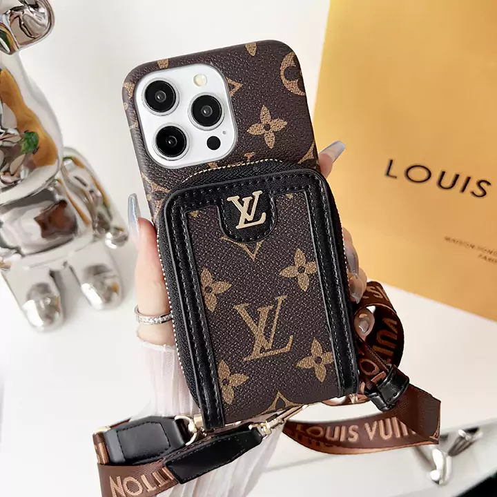 【エレガント ▪モノグラム】ルイヴィトン iphone 16 スマホケース vuitton× グッチ ジッパーカードホルダー アイフォン 16 ケース -peazaka