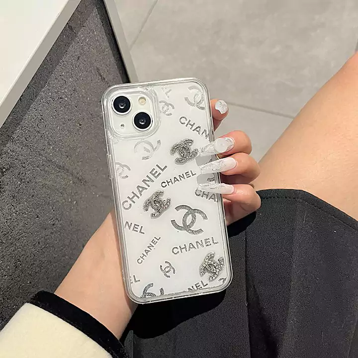 chanel ラインストーン  15 pro max  カバー