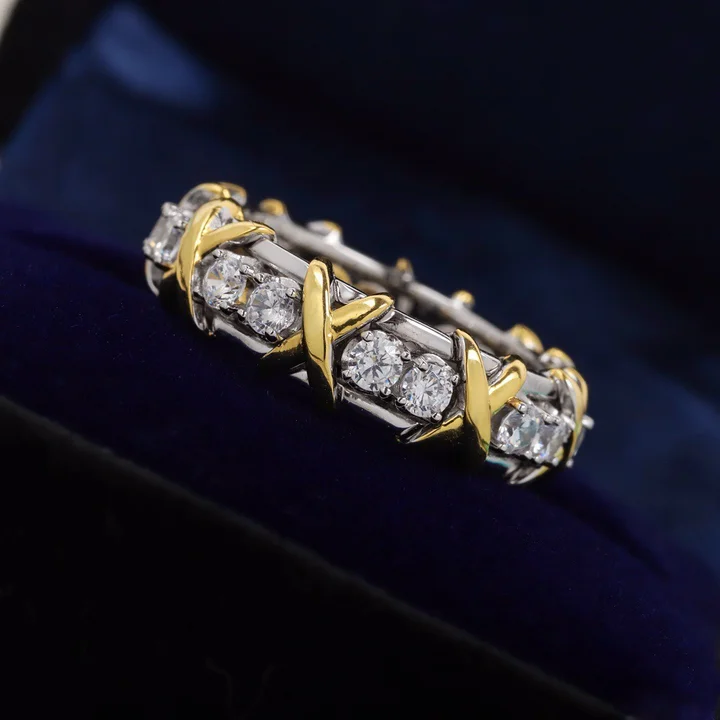 TIFFANY&Co.ティファニー ジャン シュランバージェ 16ストーン ダイヤモンド リング・指輪 レディースおしゃれ