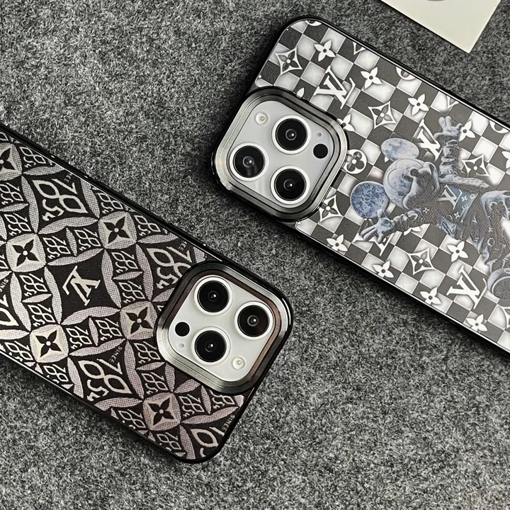 lv iphone16ケース シルバー