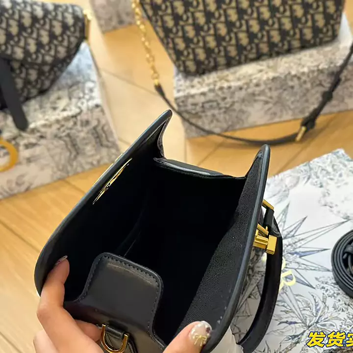 ディオールトロッター ミニボストンバッグ スモール エレガントで大容量Dior キャンバス ネイビー ゴールド 金具 ミニトートバッグ レディース