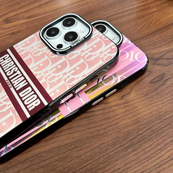 ディオール  iphone16 pro ピンク スマホケー