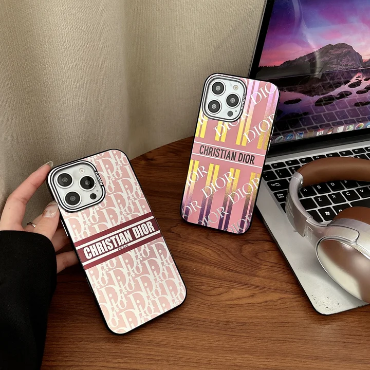 ディオール  iphone16 pro ピンク スマホケー