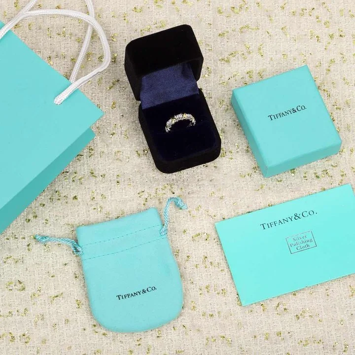 TIFFANY&Co.ティファニー ジャン シュランバージェ 16ストーン ダイヤモンド リング・指輪 レディースおしゃれ