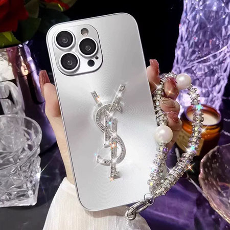 YSL iPhoneケース，ブランドYSLケース，ケースYSL，YSL風，安いYSLケース，高級ブランドYSL，YSLロゴ，iPhone16ケース，iPhone16ProMaxケース，3色展開，キラキラケース