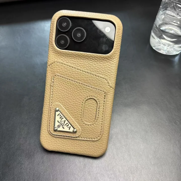 プラダ 耐衝撃 カード収納 iphone17pro ケース 軽量