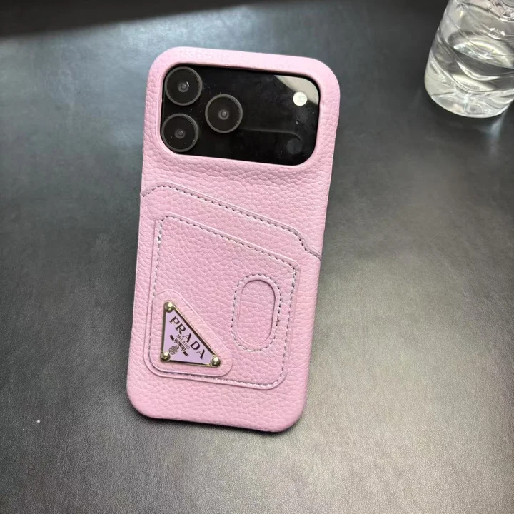 プラダ 耐衝撃 カード収納 iphone17pro ケース 軽量