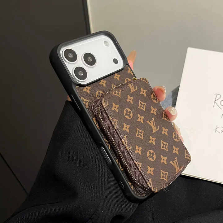 ルイヴィトン iPhone17 ケース レザー 型押し