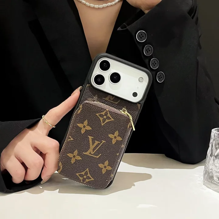 ルイヴィトン iPhone17 ケース レザー 型押し