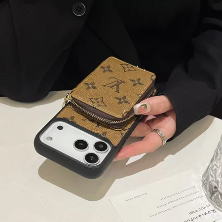 ルイヴィトン iPhone17 ケース レザー 型押し