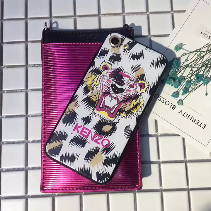 kenzo iphone16ケース 虎柄 ケンゾー パロディ 個性的 スマホケース 流行り 大人気