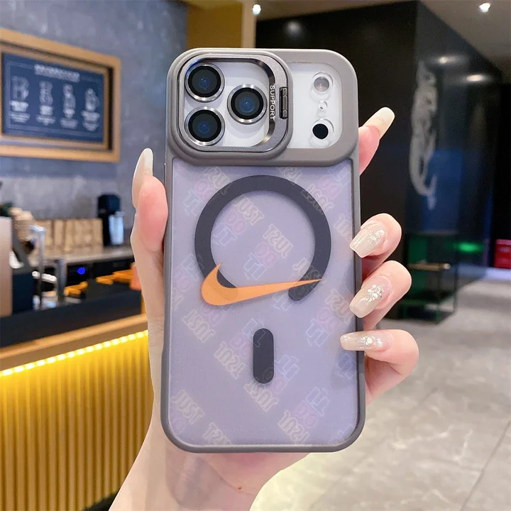 NIKE iPhone17ProMax ケース 強磁吸