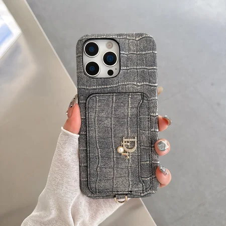 Dior iPhone17 Pro ケース ワニ柄 薄型