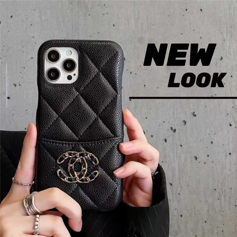 シャネル iphone air ケース ハイブランド iphone17/17pro ケース カード収納 chanel iphone16promax ケース レディース ブランド iphone16/15 ケース おすすめ