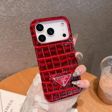 プラダiphone17ケース ワニ柄