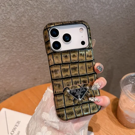 プラダiphone17ケース ワニ柄