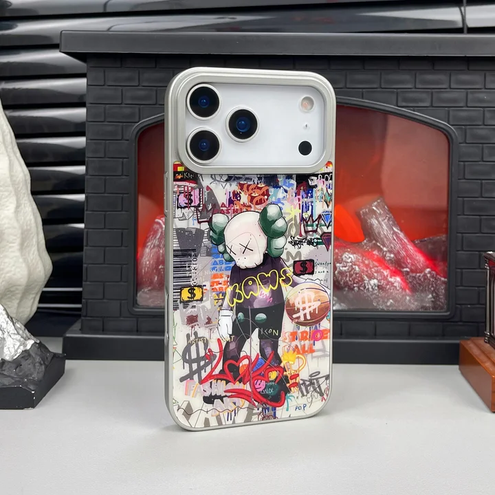カウズ ベアブリック iphone17ケース