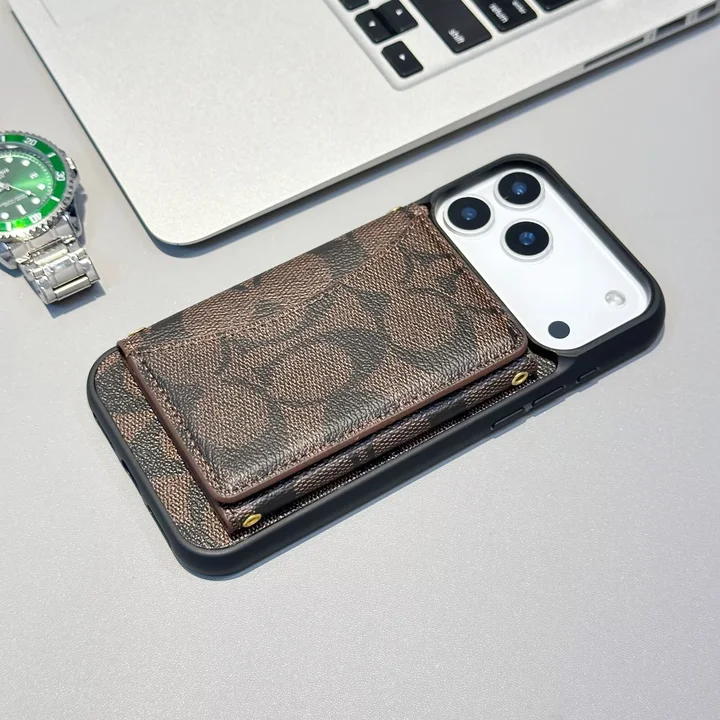 Coach iphone17proケース 財布 付き