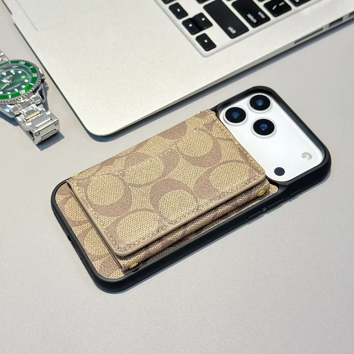 Coach iphone17proケース 財布 付き