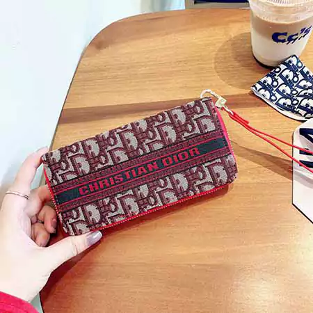 高級ブランドディオール 財布 アイホン12ケース Diorストラップ付き財布型カード収納iphone12 miniカバー  ビジネス風手帳型  iphone11 11pro max ケース  布製 全機種対応