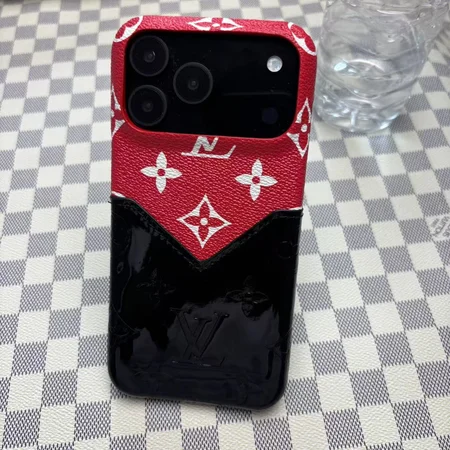 ヴィトン風  iphone17 スマホケース カード入れ