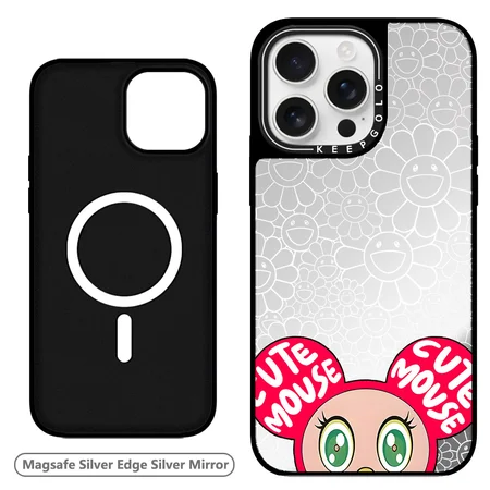 murakami sunflower iphone17ケース マグネット