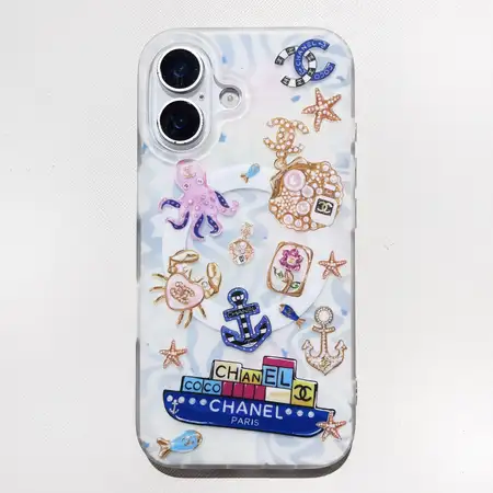 シャネル iPhone 17 ケース チェーン付き