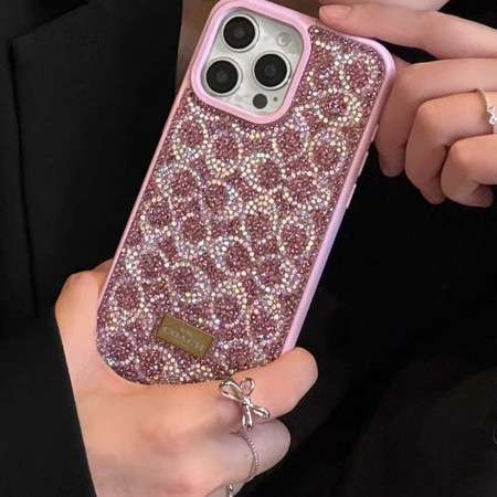 coach iphone17ケース ラインストーン付き