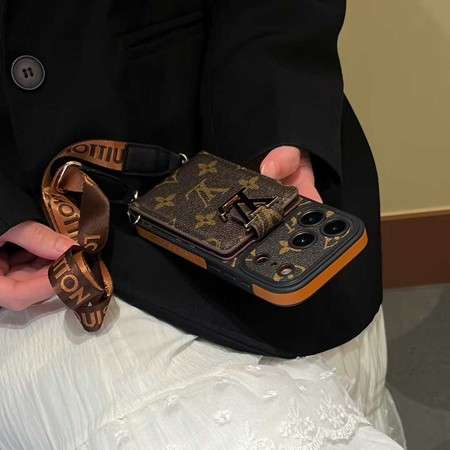 ルイヴィトンiphone17promax ショルダー スマホケース