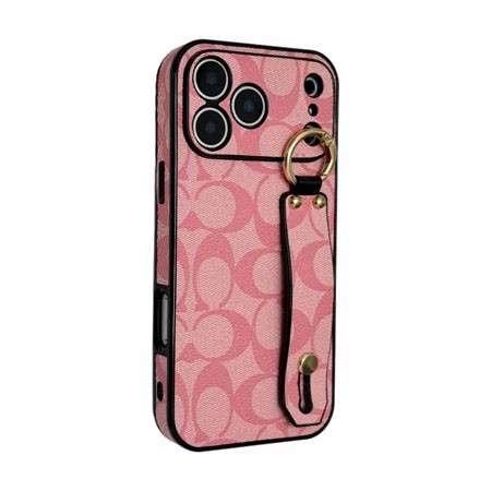 コーチiphone17携帯ケース 落下防止 ベルト付き