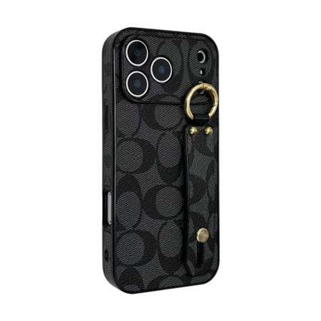 コーチiphone17携帯ケース 落下防止 ベルト付き